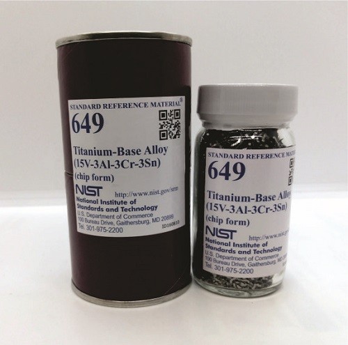 SRM 654b  鈦合金，鋁-釩標準品